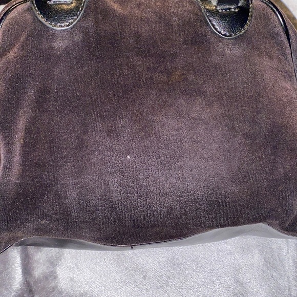 SOLD | Juicy Couture Black Velour Purse Vintage Y2K! - Picture 2 of 5